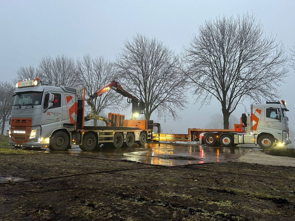 Stalen rijplaten voor bouwprojecten